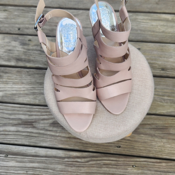 Vince Camuto Blush Strappy Sandals - Picture 3 of 10